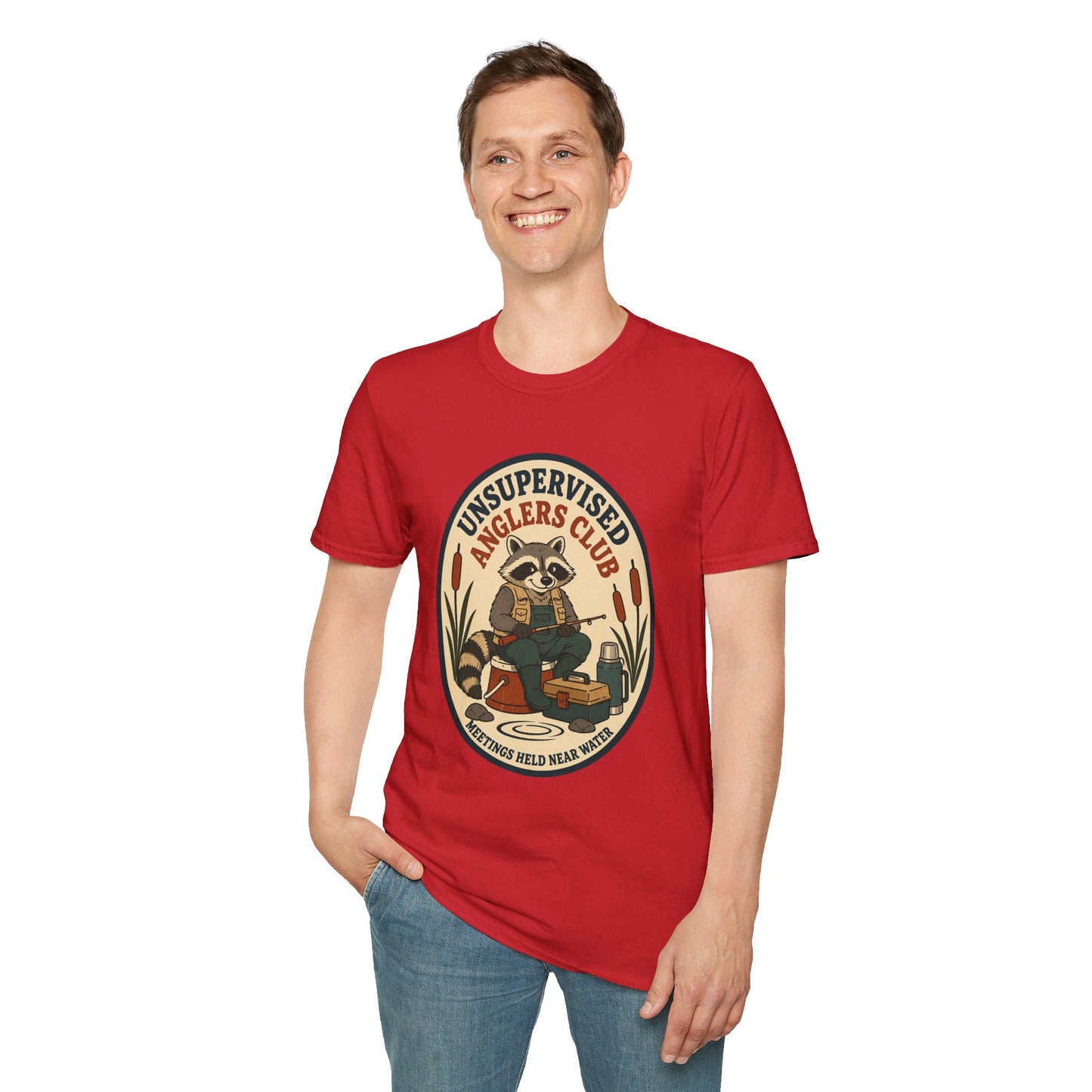 Unsupervised Anglers Club T-Shirt Modify