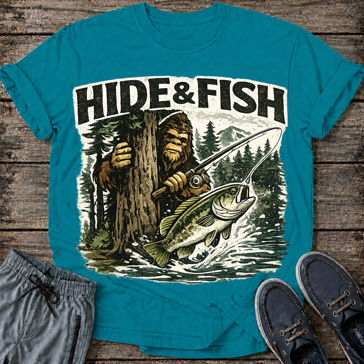 sasquatch hide and Seek T-Shirt