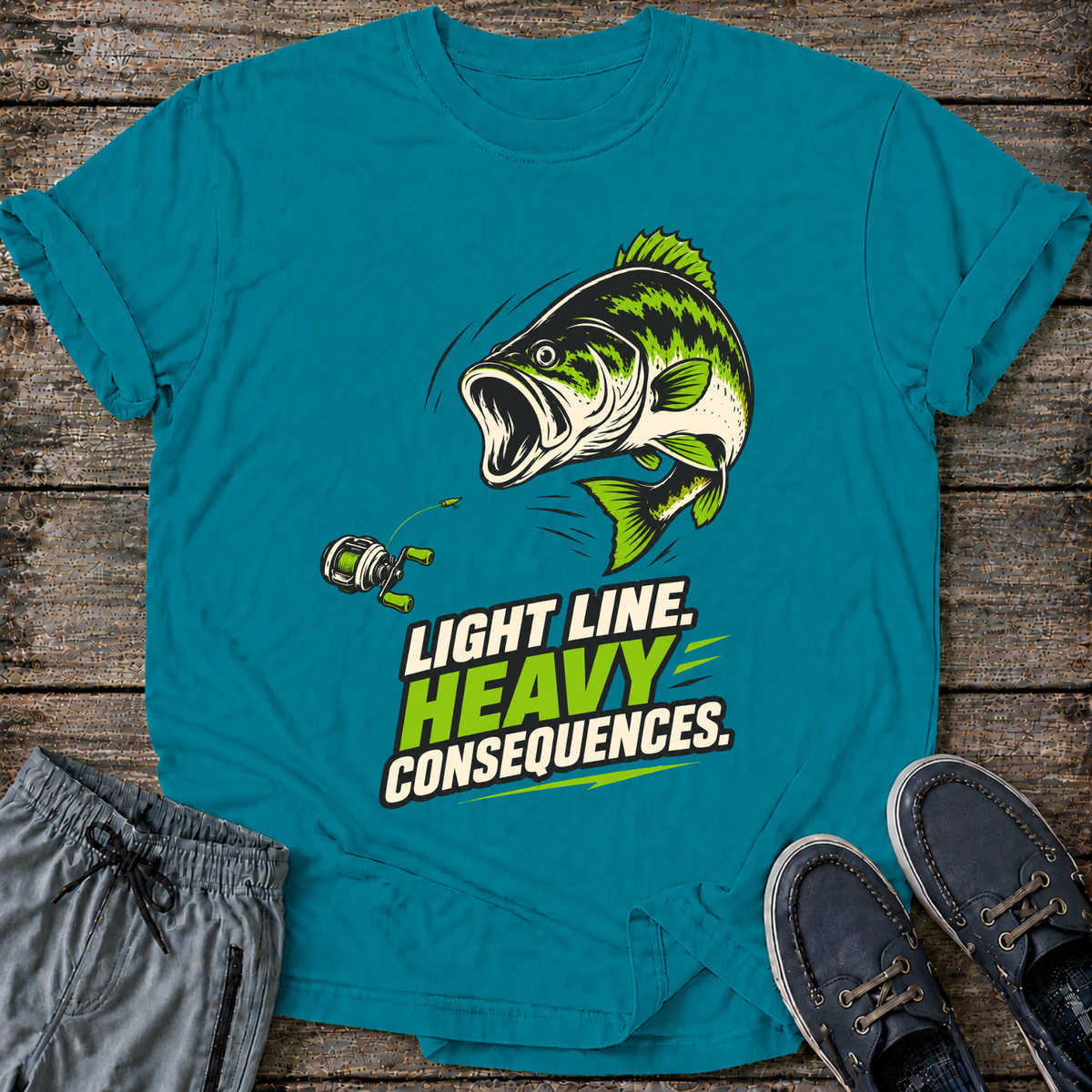 Light Line, Heavy Consequences T-Shirt