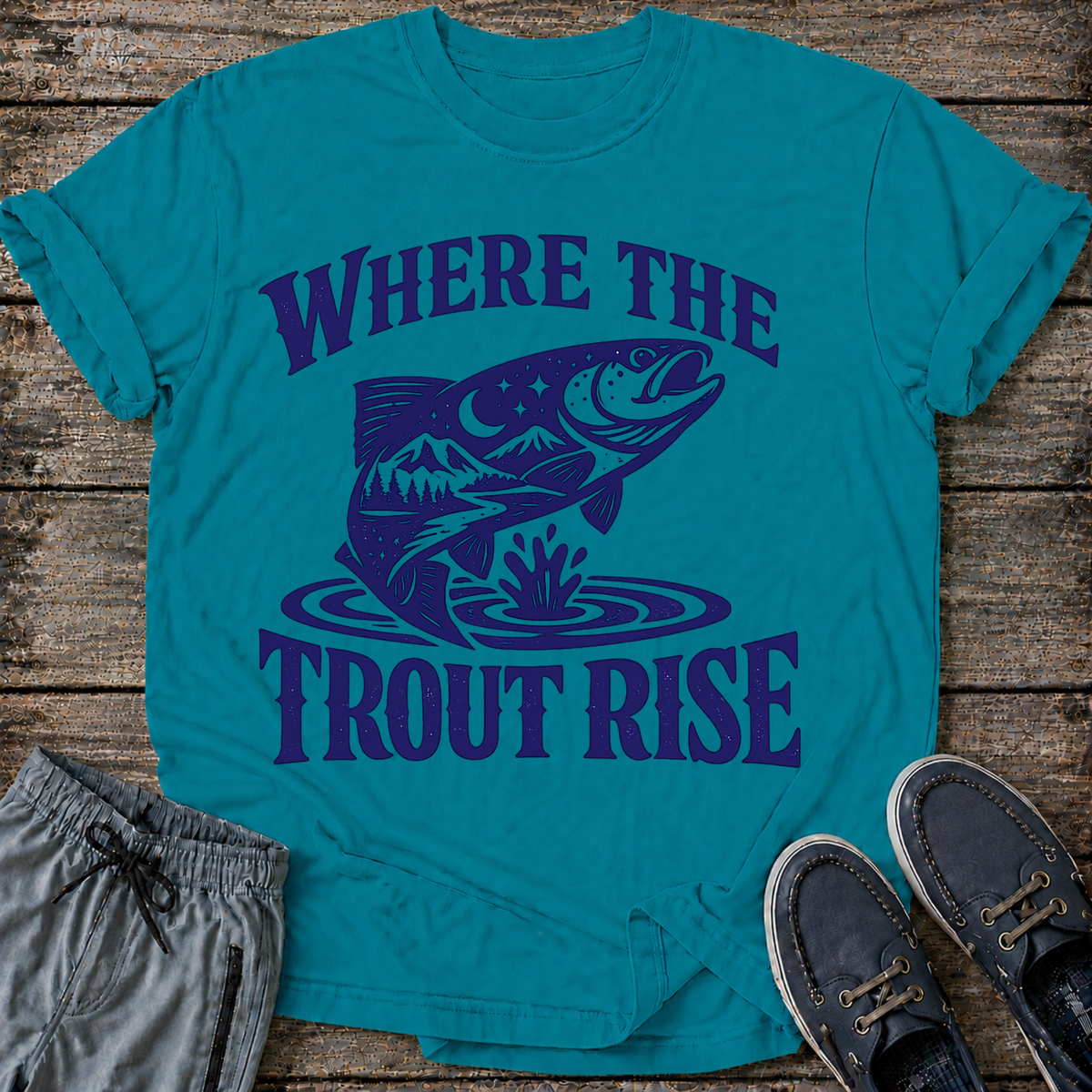 Where The Trout Rise T-Shirt