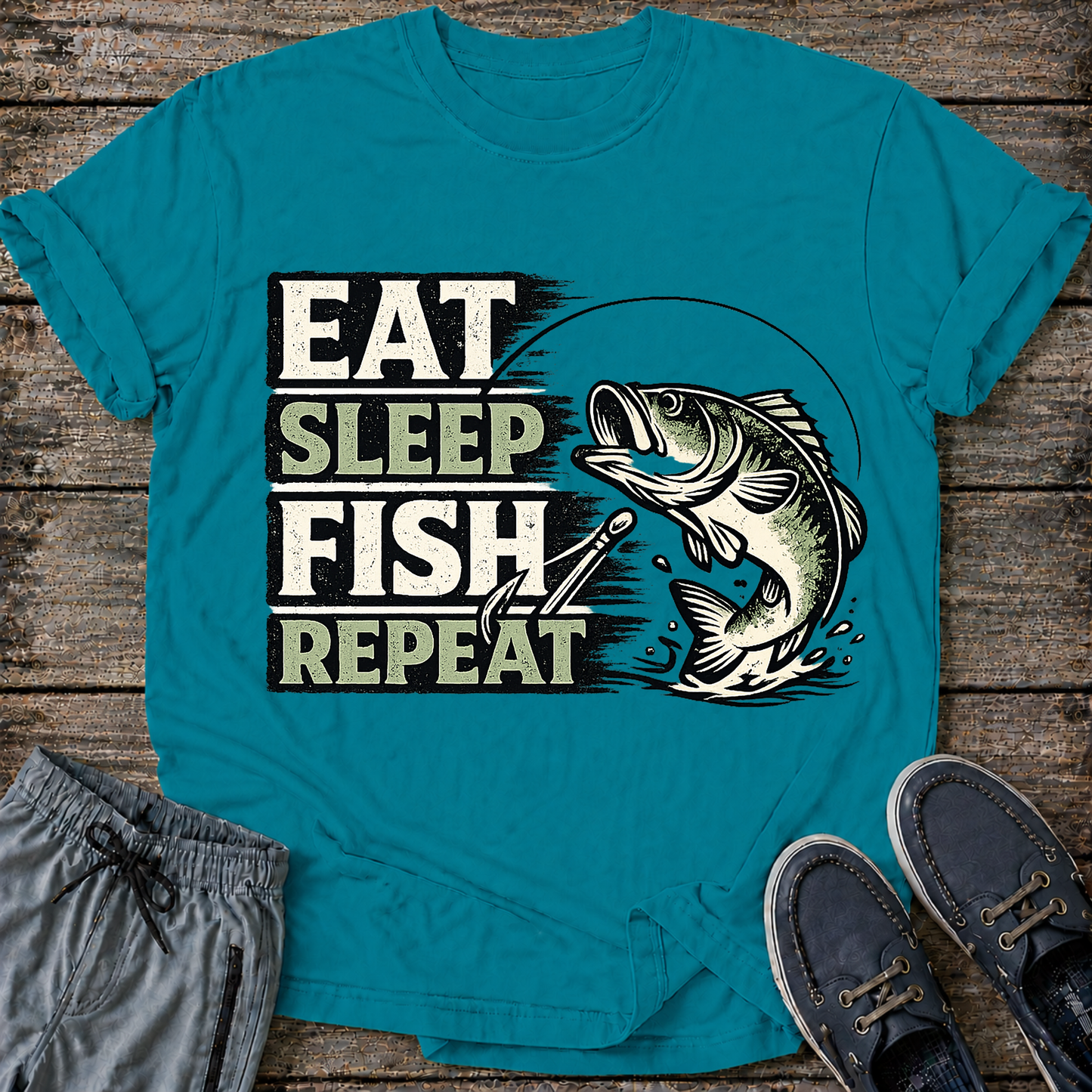 Eat Fish Repeat T-Shirt