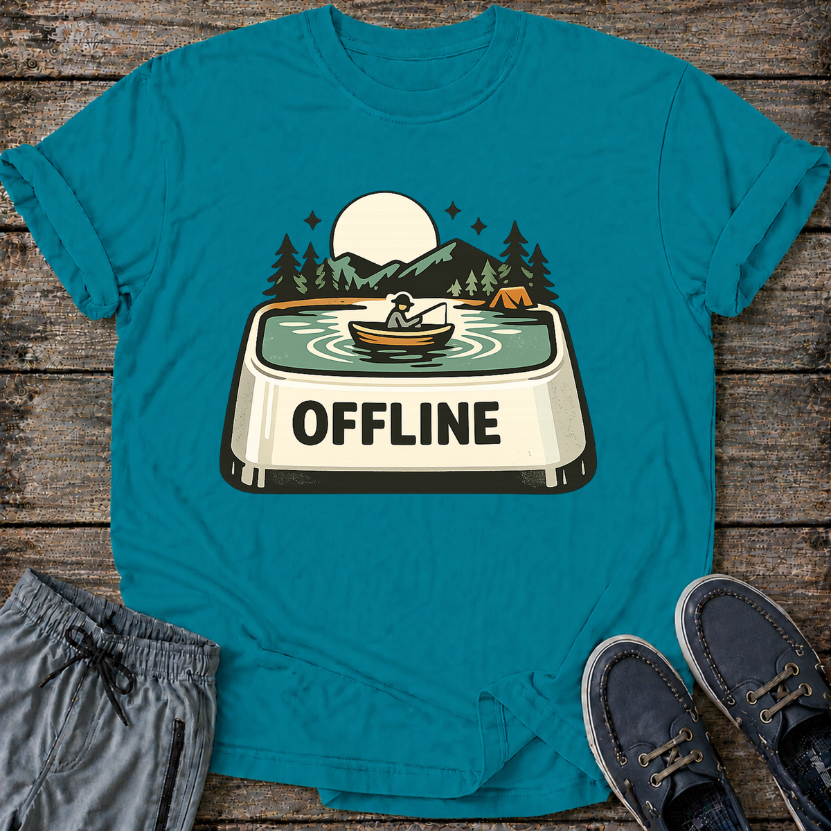 Offline Camping T-Shirt