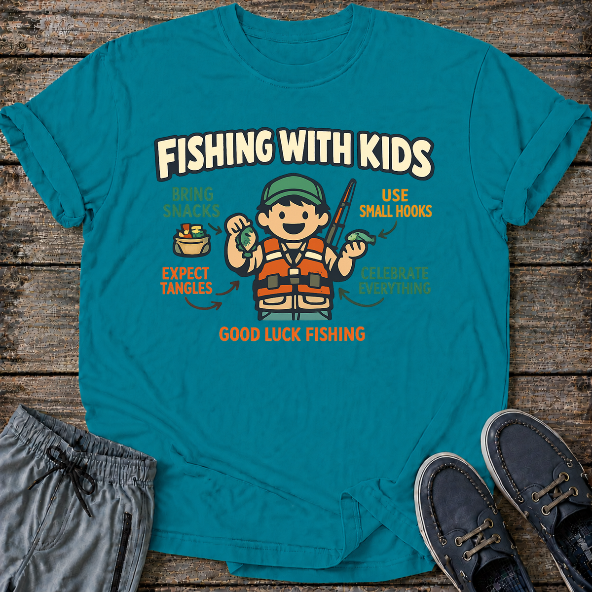Fishing With Kids T-Shirt