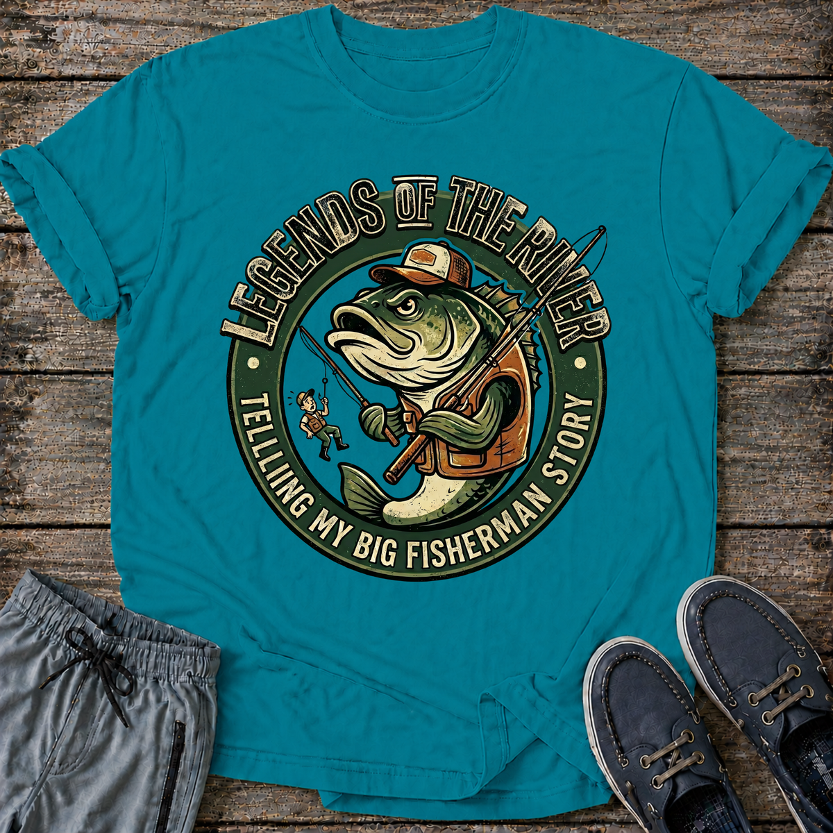 Legends of the River T-Shirt Modify
