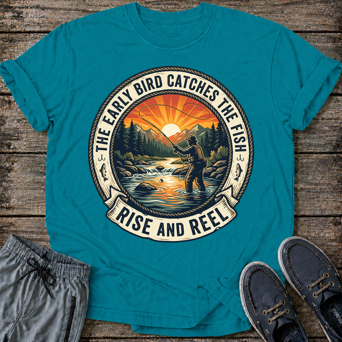 Sunrise Angler T-Shirt