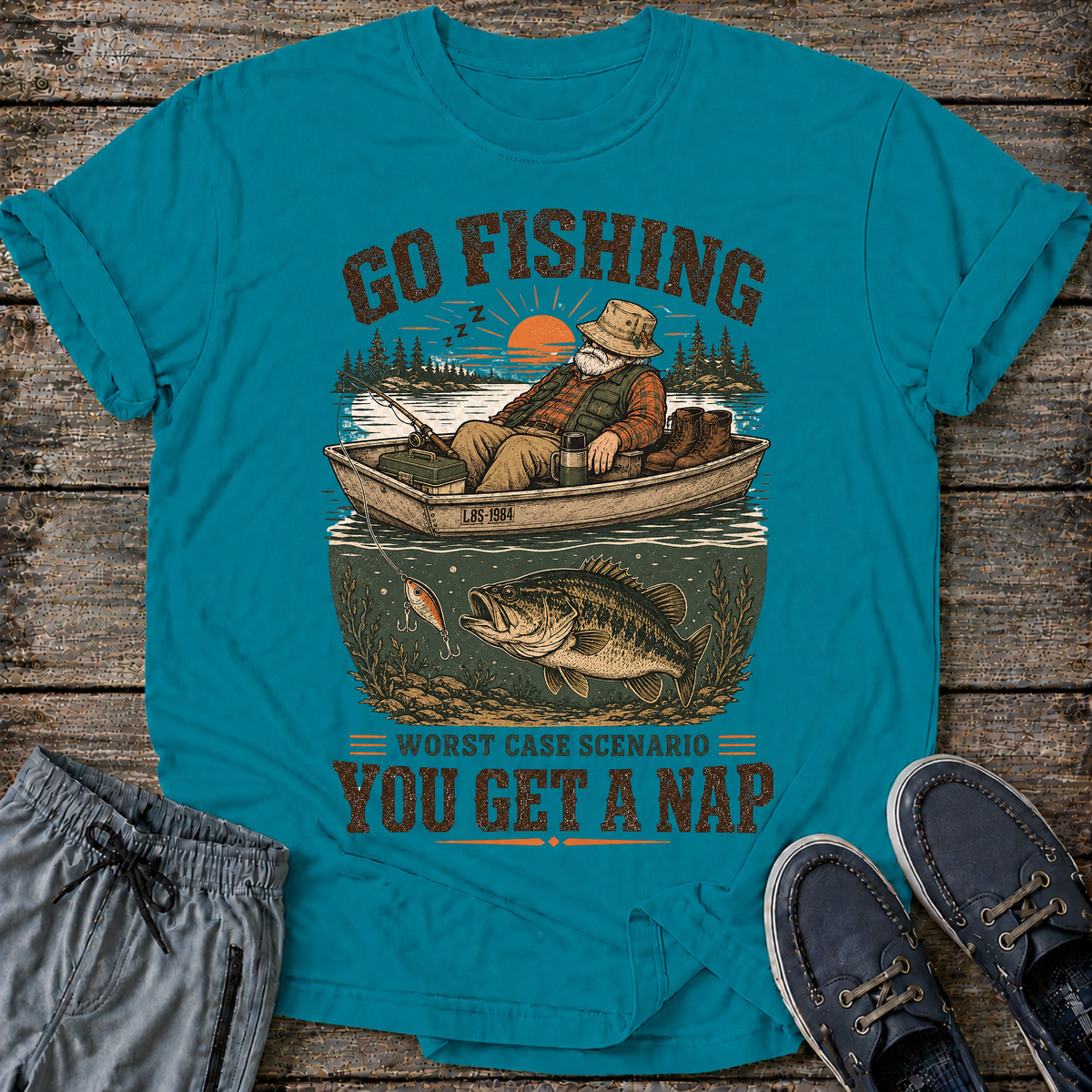 Go Fishing T‑Shirt