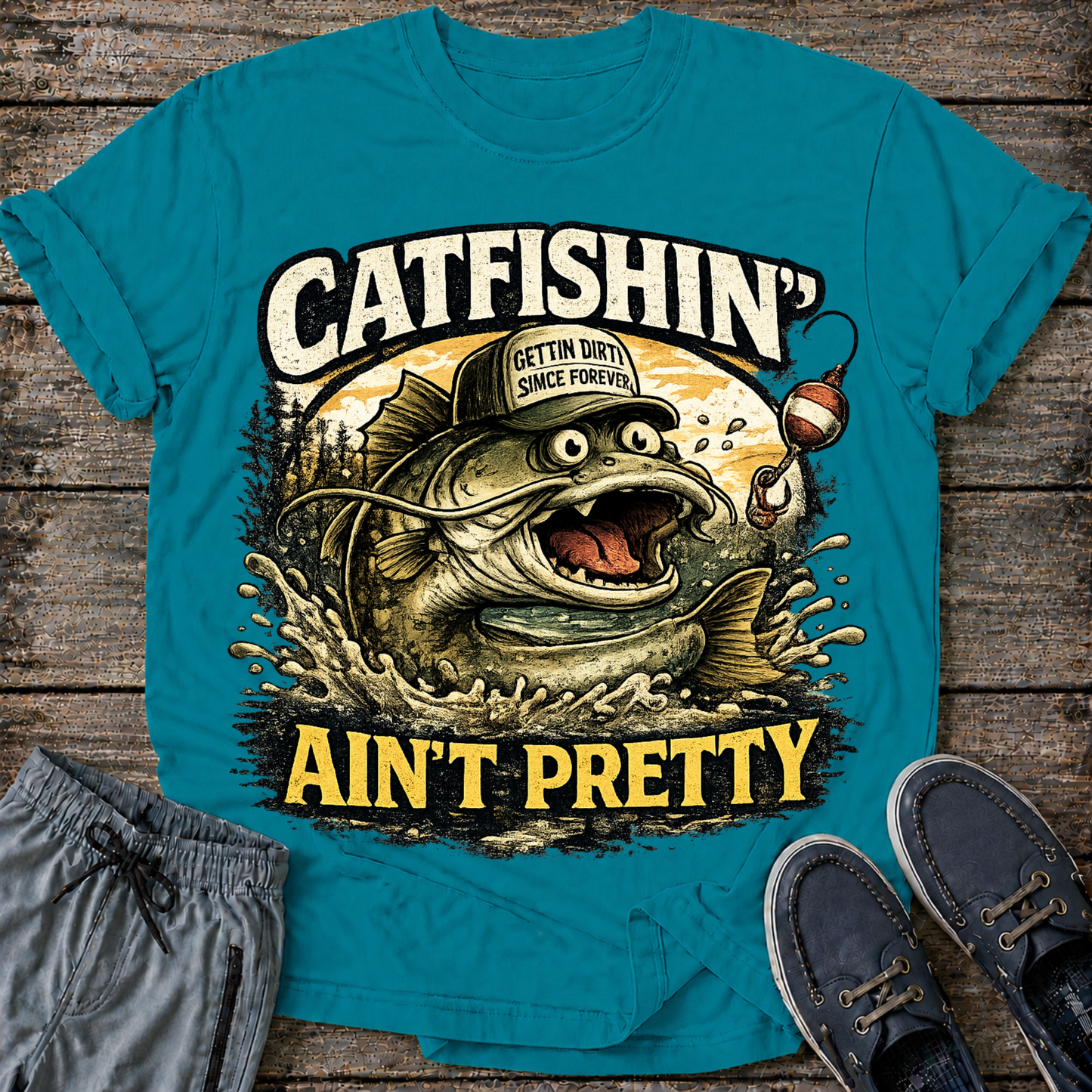 Catfishin aint pretty T-Shirt