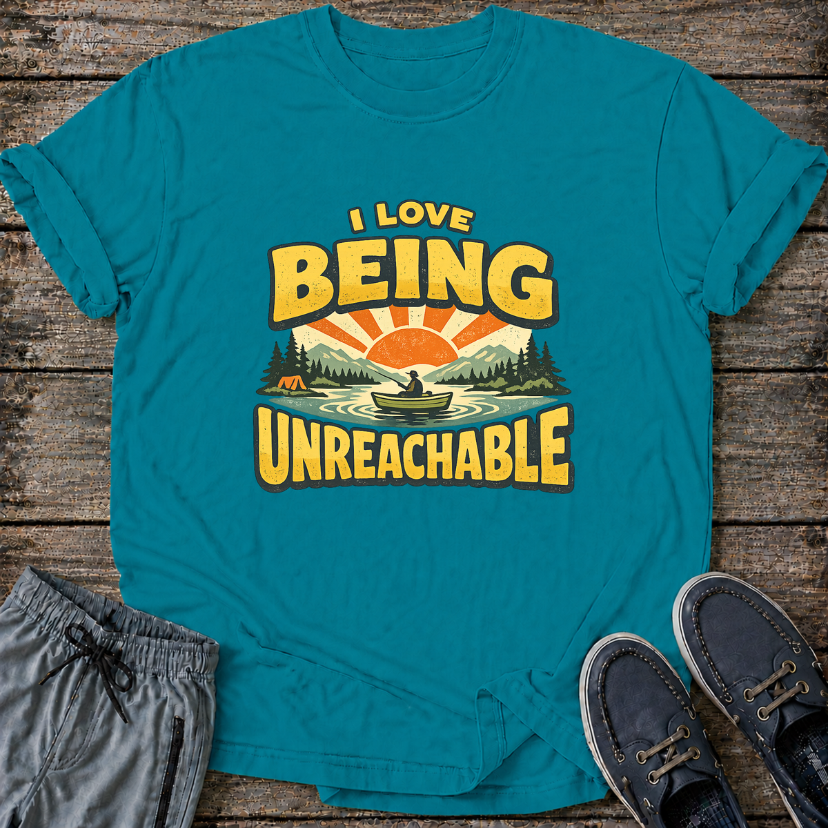 I Love Being Unreachable T-Shirt