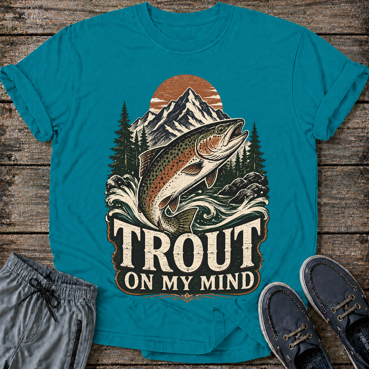 Trout On My Mind T‑Shirt