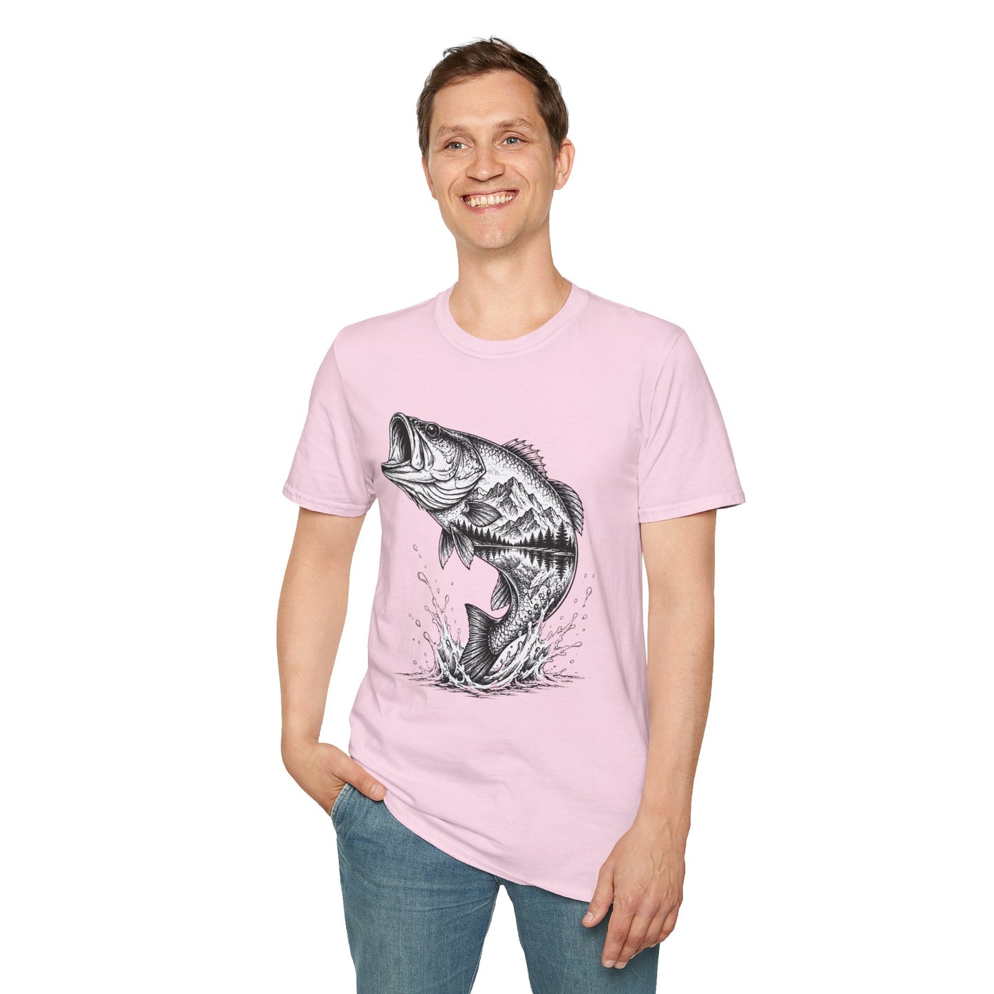 Mountain Art Bass T-Shirt
