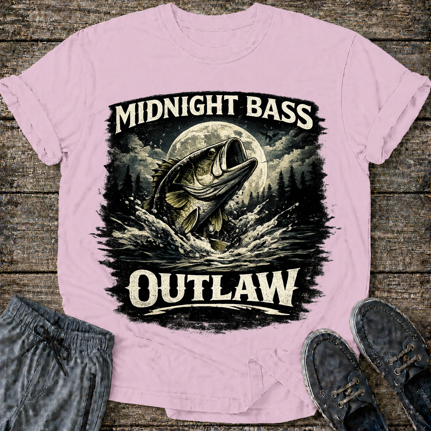 Midnight Bass Outlaw T-Shirt