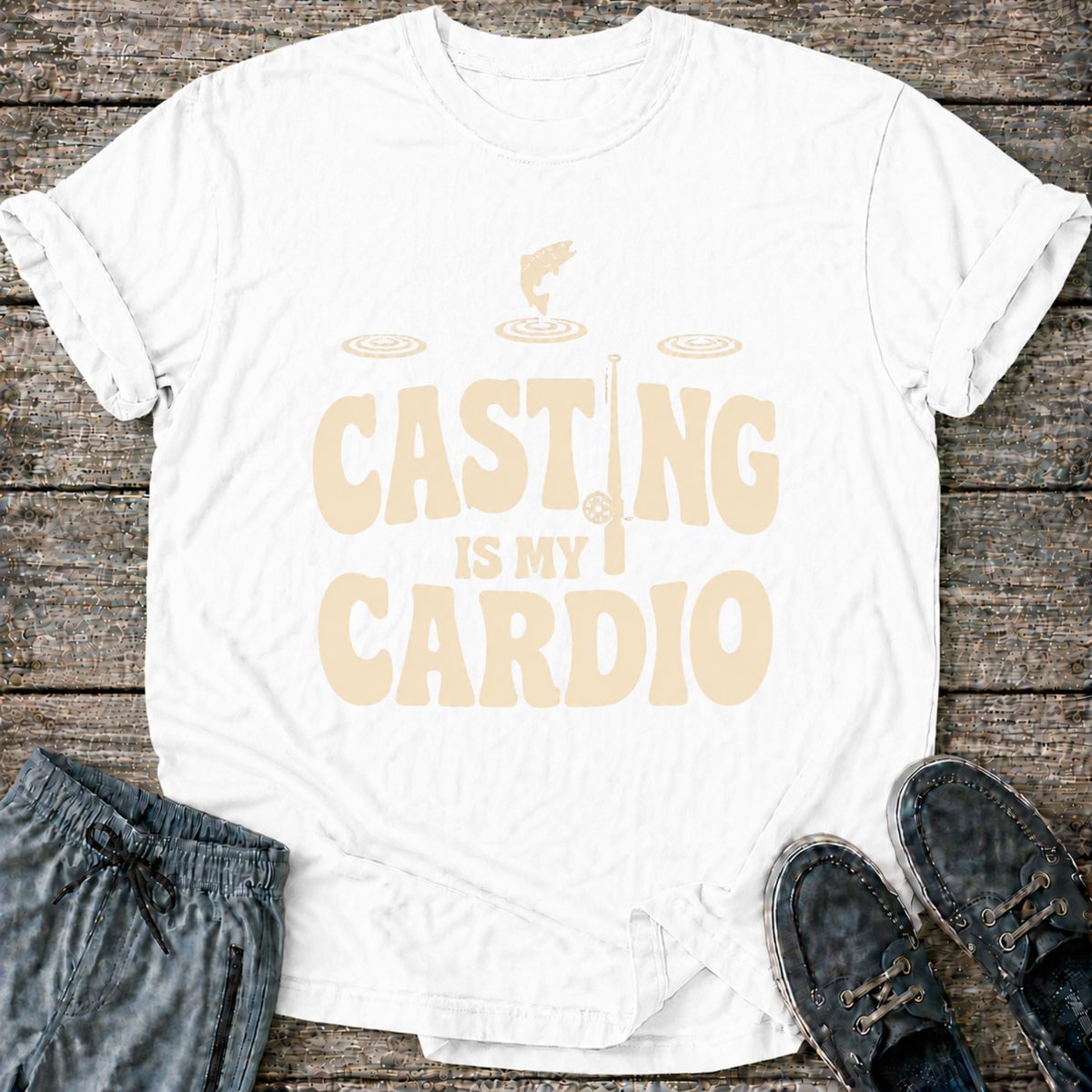 Casting Is My Cardio T-Shirt