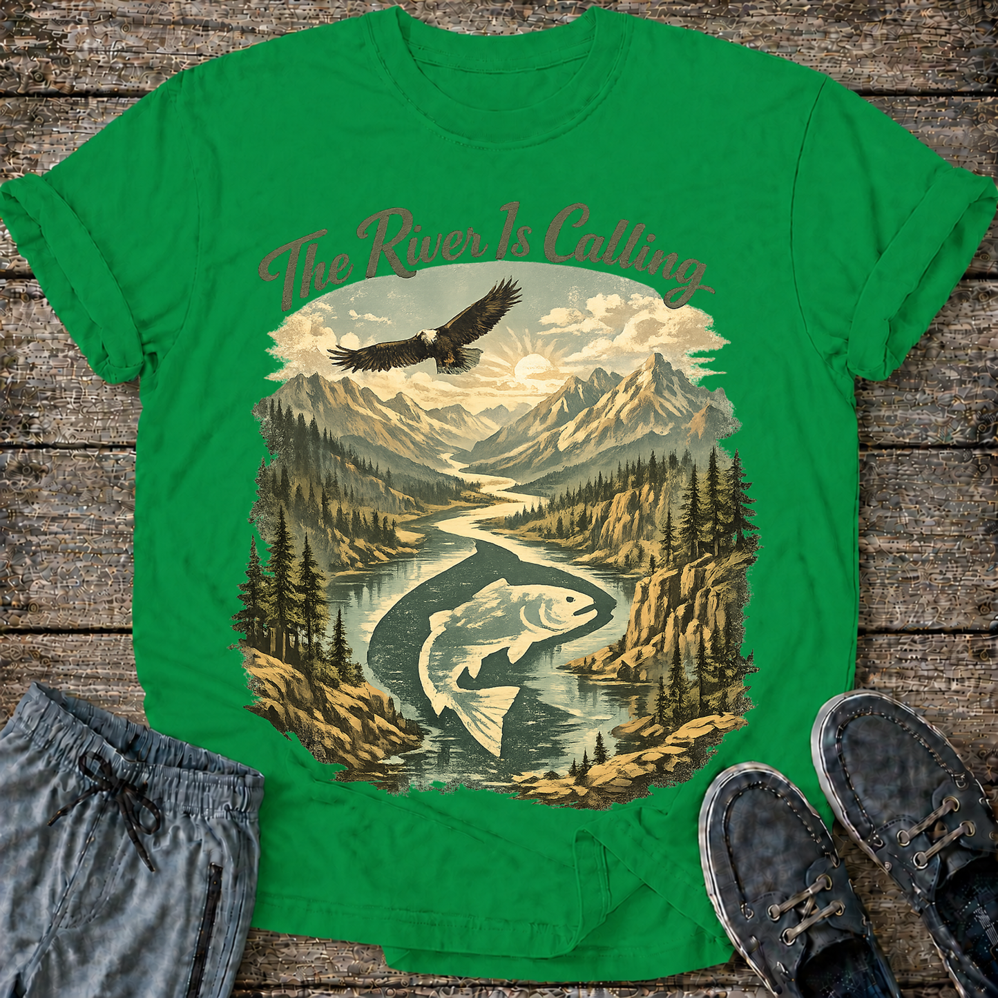The River is Calling T-Shirt