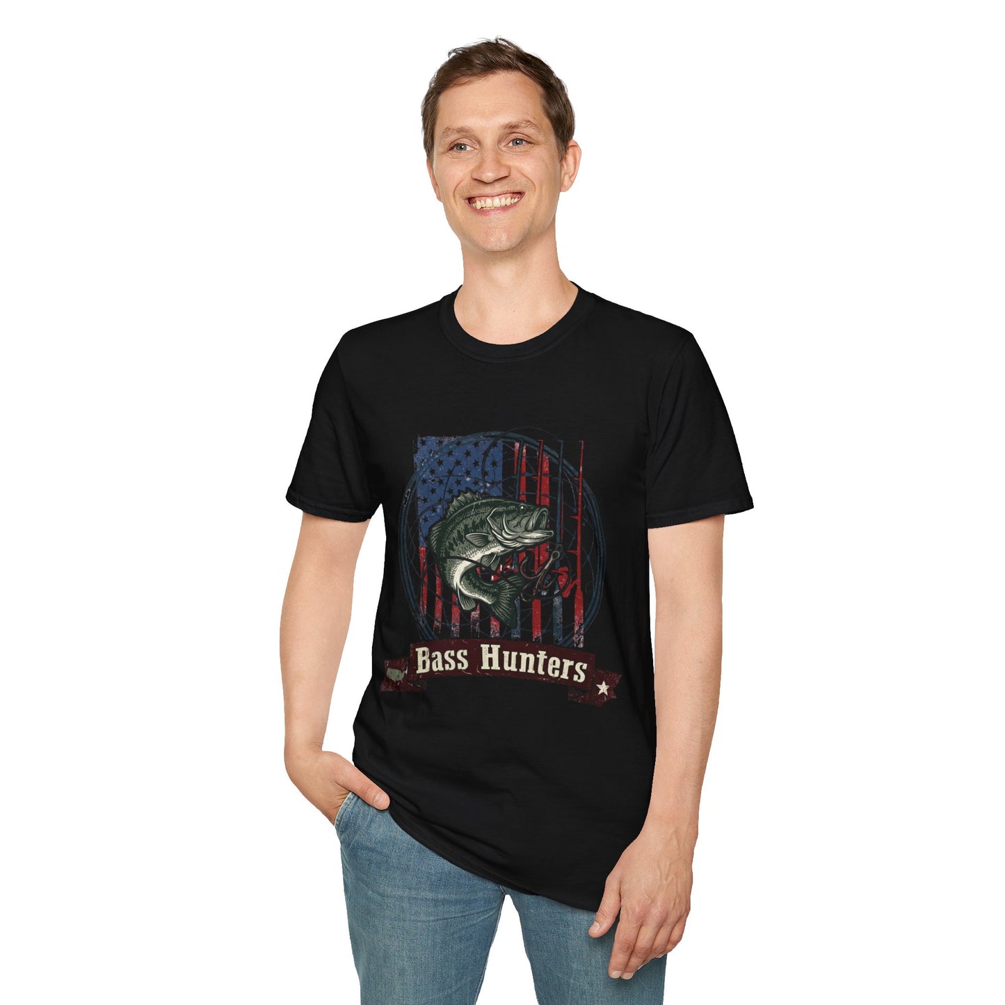 American Bass Hunters T‑Shirt Modify