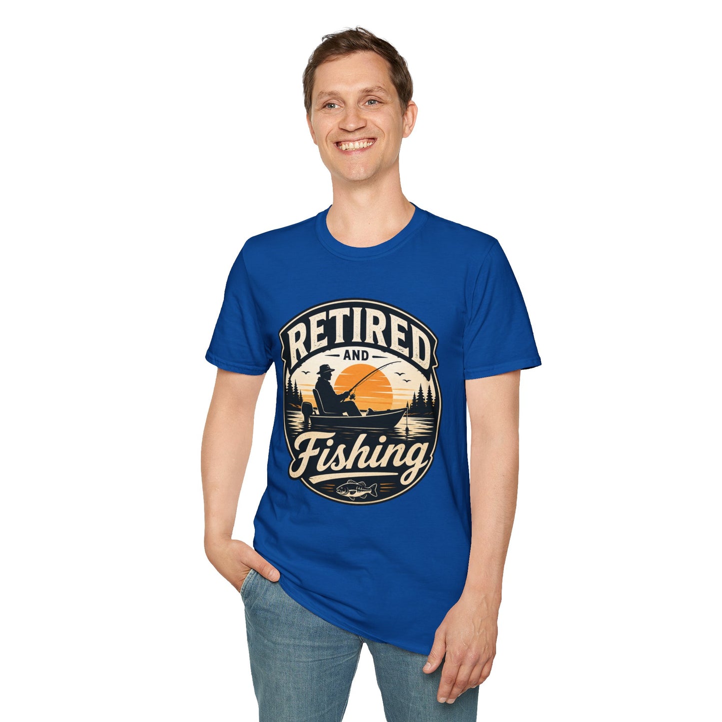 Retired and Fishing T-Shirt