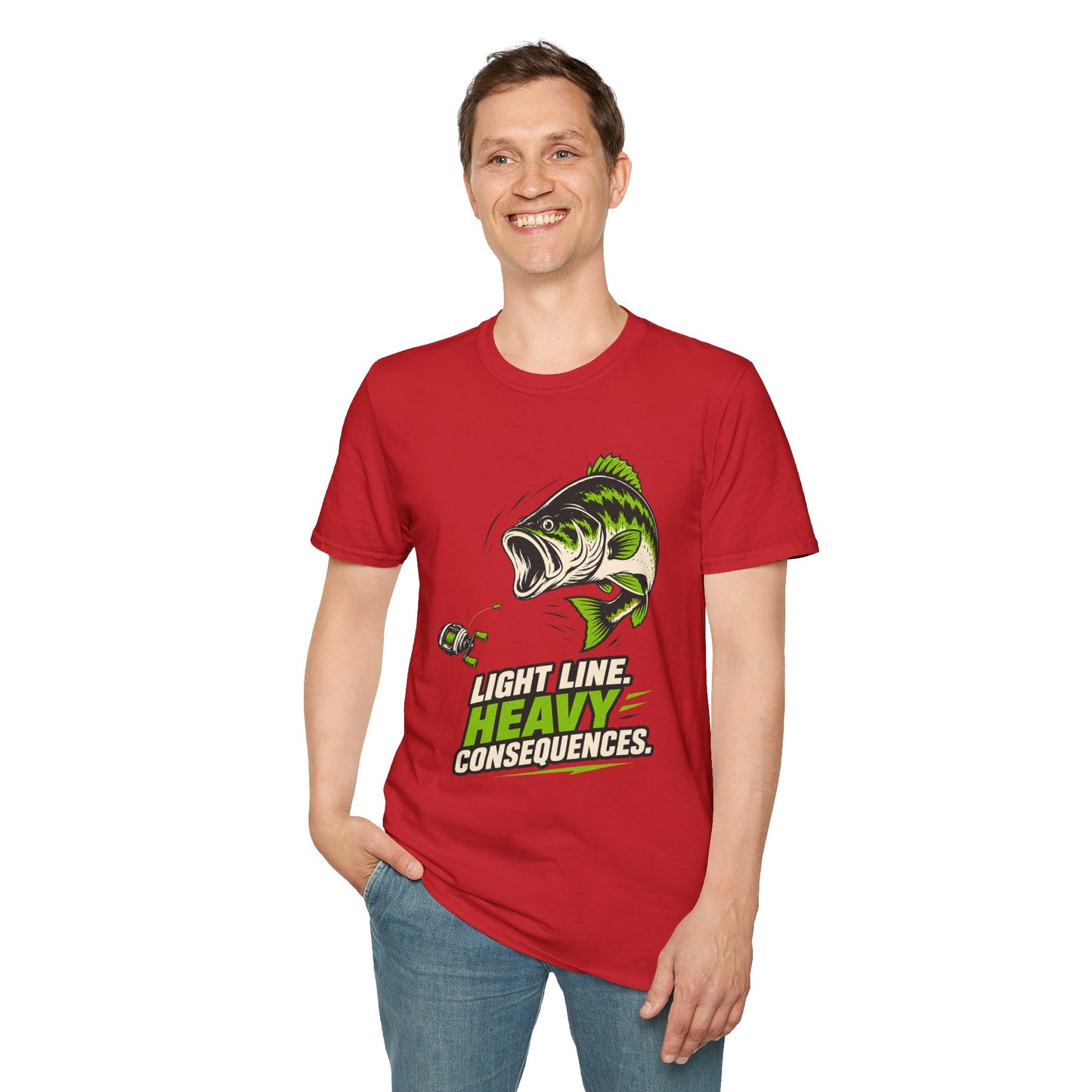 Light Line, Heavy Consequences T-Shirt Modify
