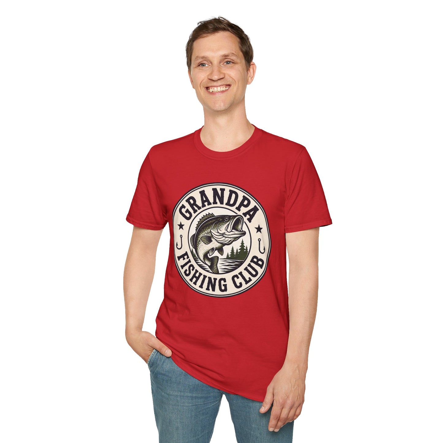 Grandpa Fishing Club T-Shirt