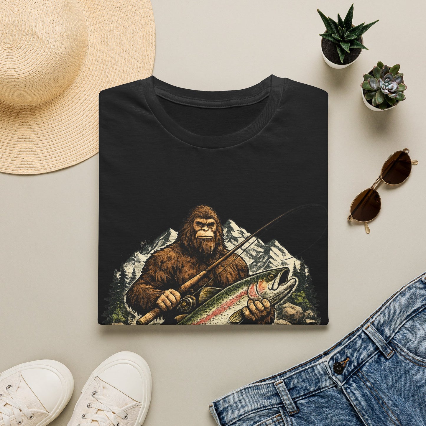 Big Foot Catch T-Shirt