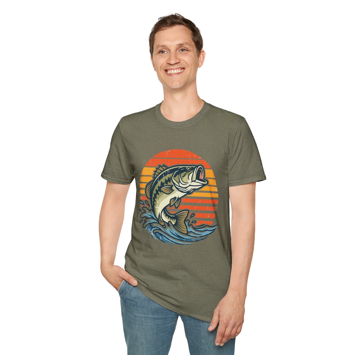 Bass Fishing T-Shirt Modify