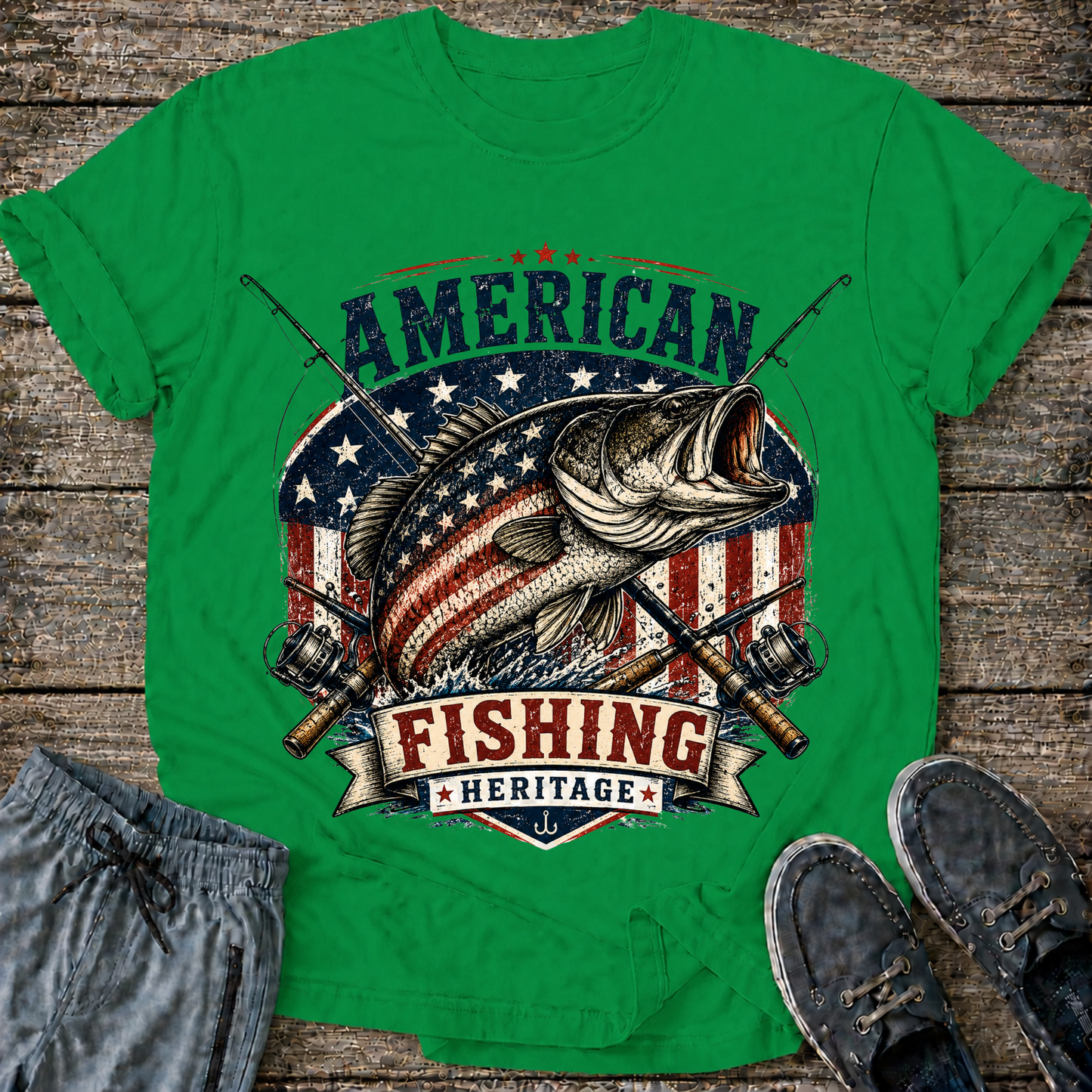 American Fishing Heritage T-Shirt