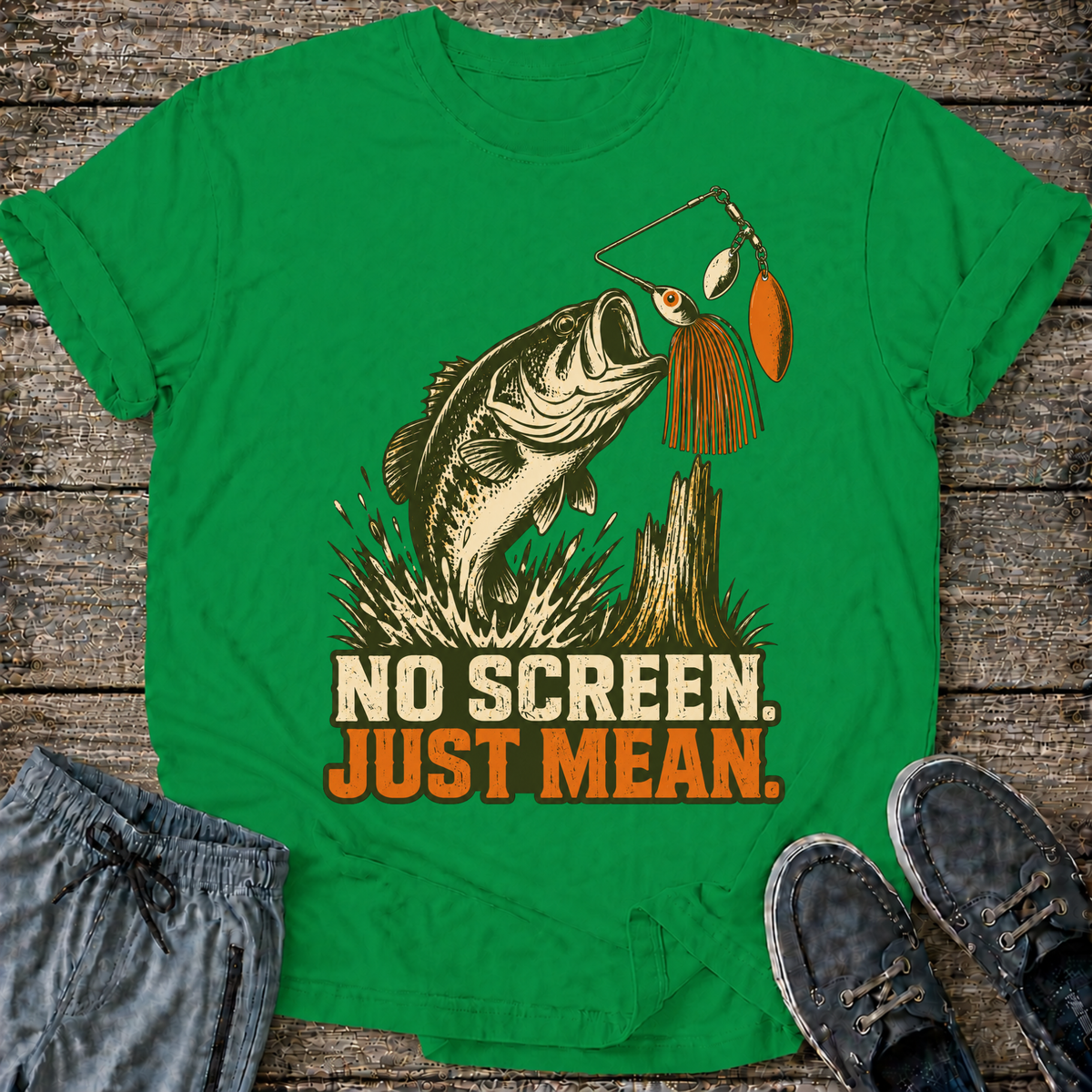 No Screen, Just Mean T-Shirt