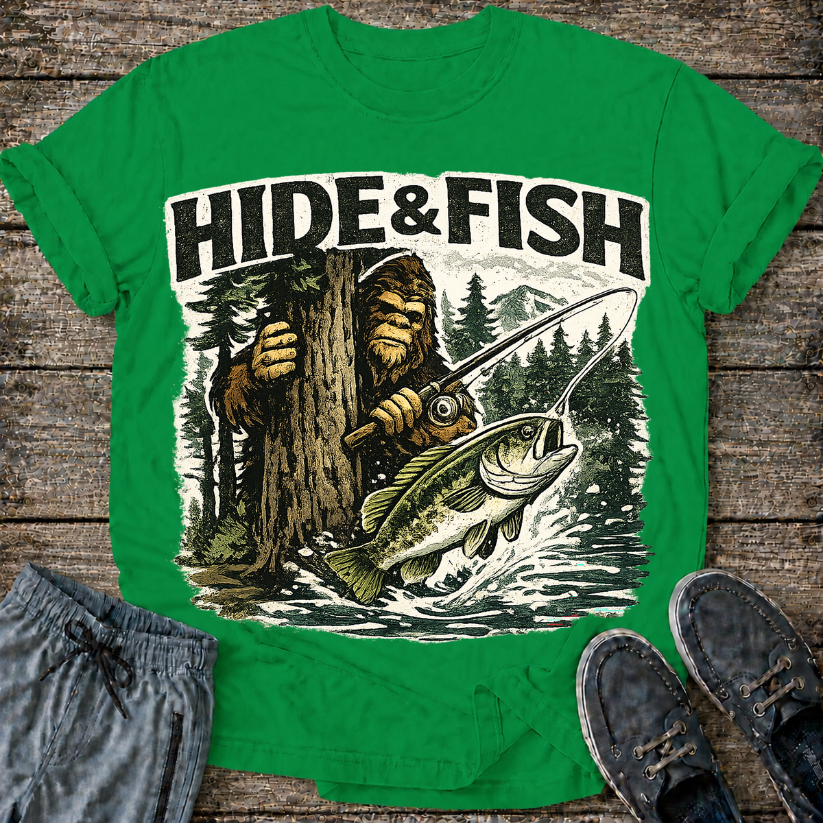 sasquatch hide and Seek T-Shirt