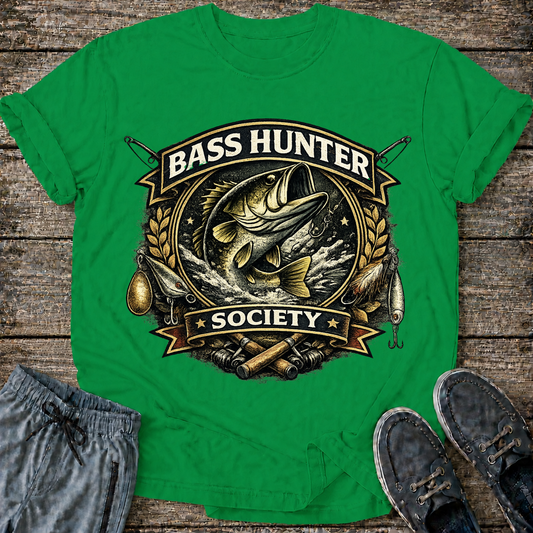 Bass Hunter Society T-Shirt