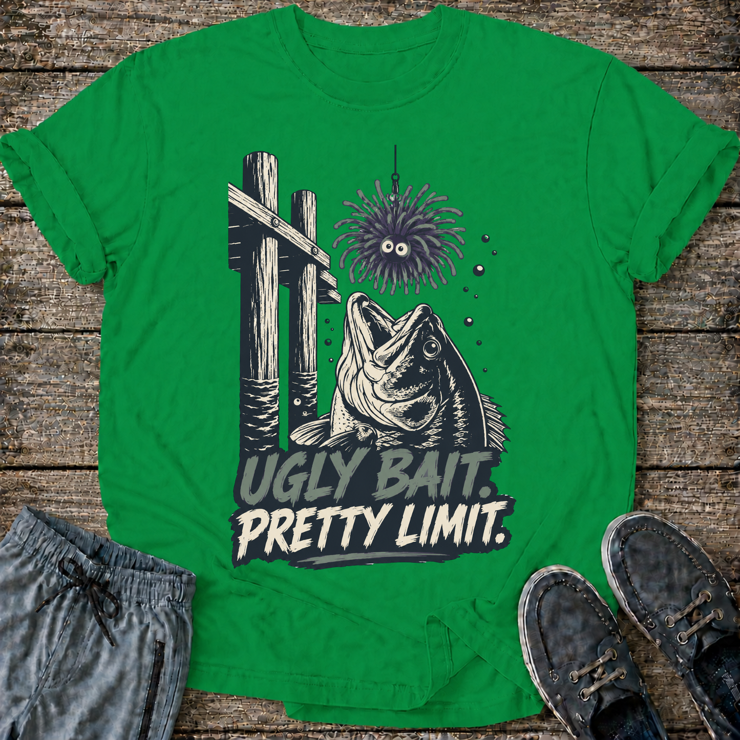 Ugly Bait, Pretty Limits T-Shirt Modify