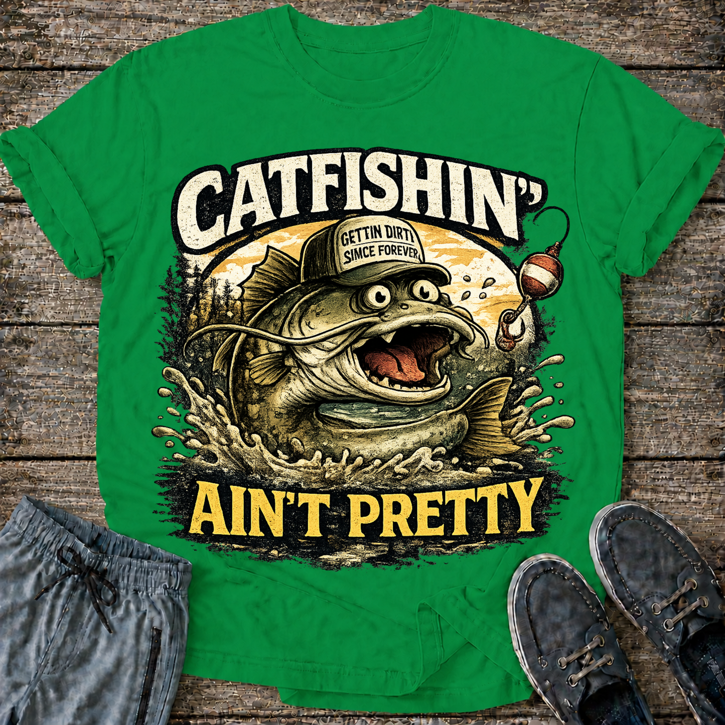 Catfishin aint pretty T-Shirt