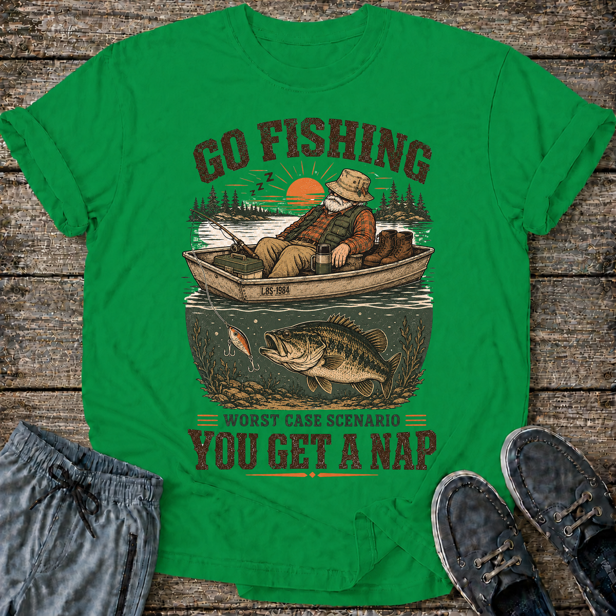 Go Fishing T‑Shirt