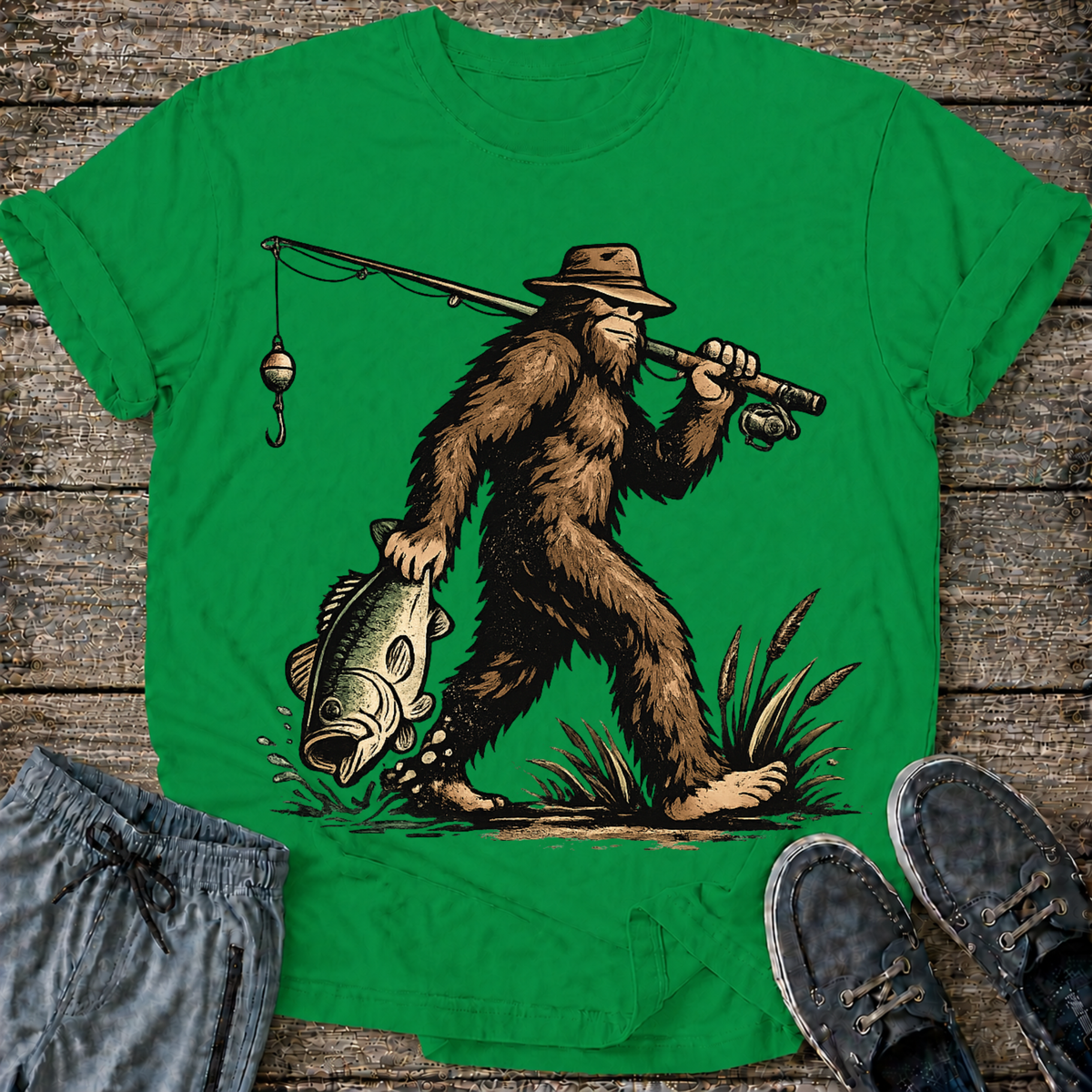 Big Foot Trophy Catch T-Shirt