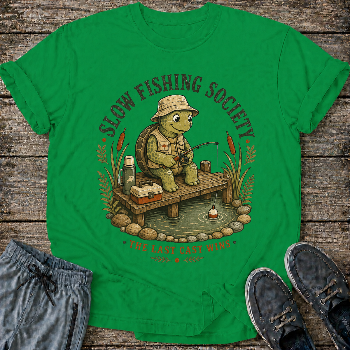 Slow Fishing Society T-Shirt