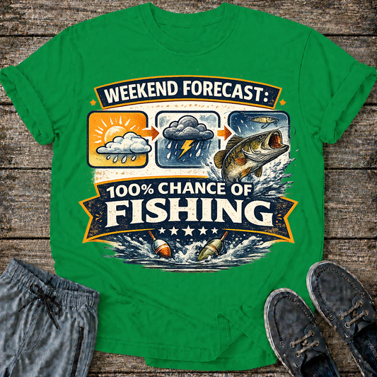 Fishing Forecast T-Shirt