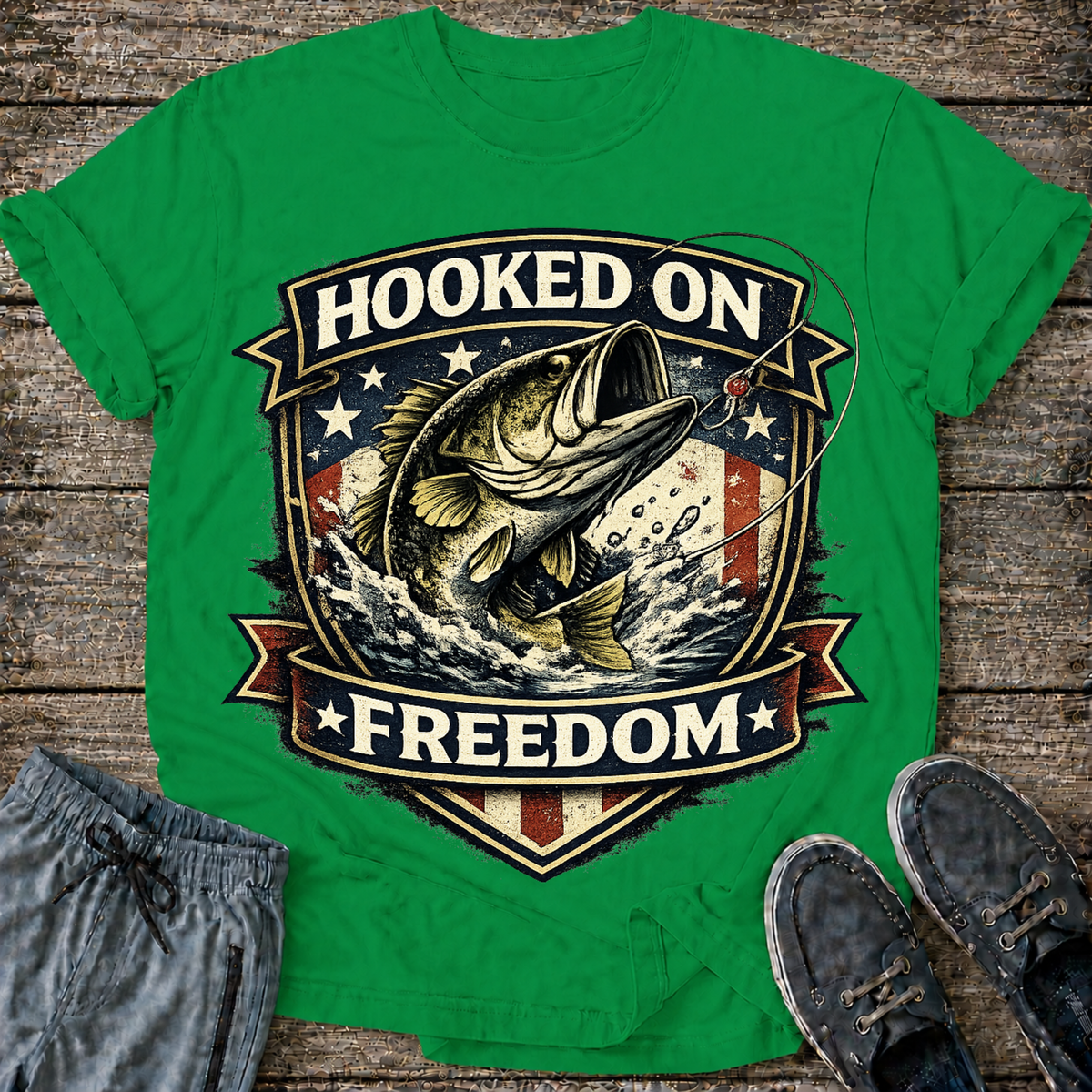 Hooked on Freedom T-Shirt