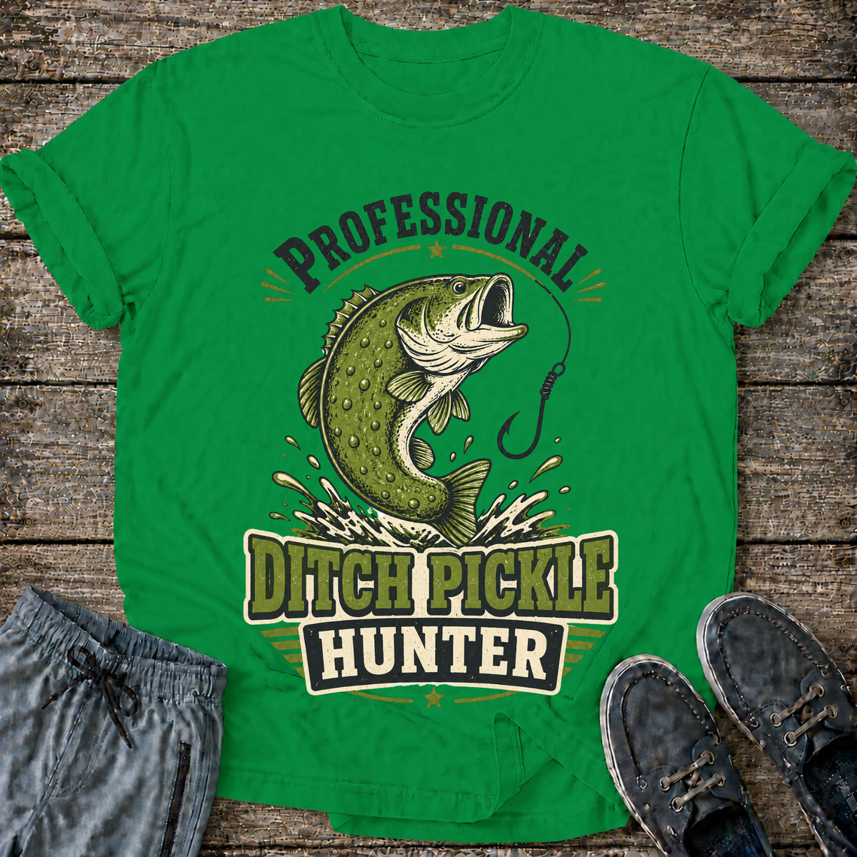 Professional Largemouth Pickel Hunter T-Shirt