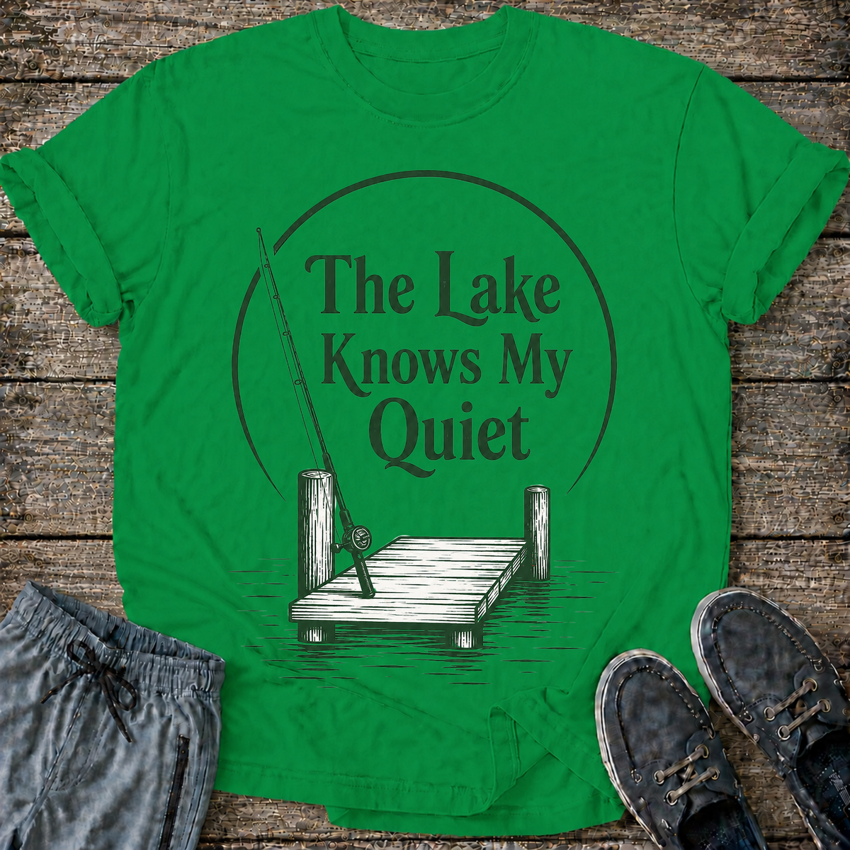 The Lake Knows My Quiet T-Shirt
