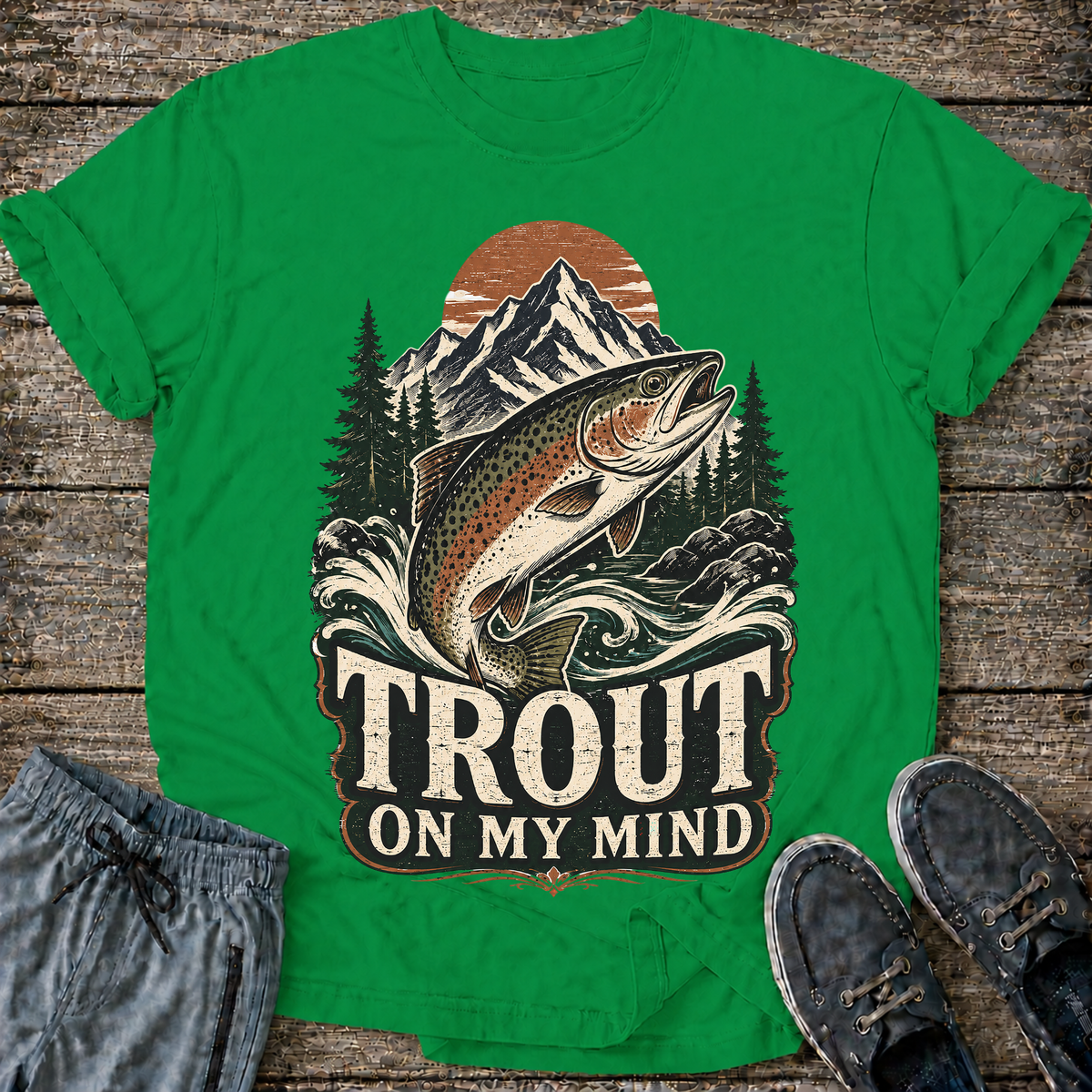 Trout On My Mind T‑Shirt