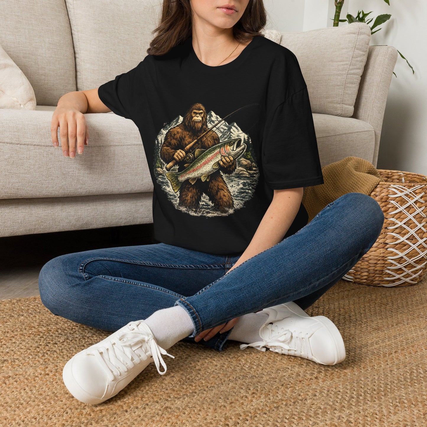 Big Foot Catch T-Shirt