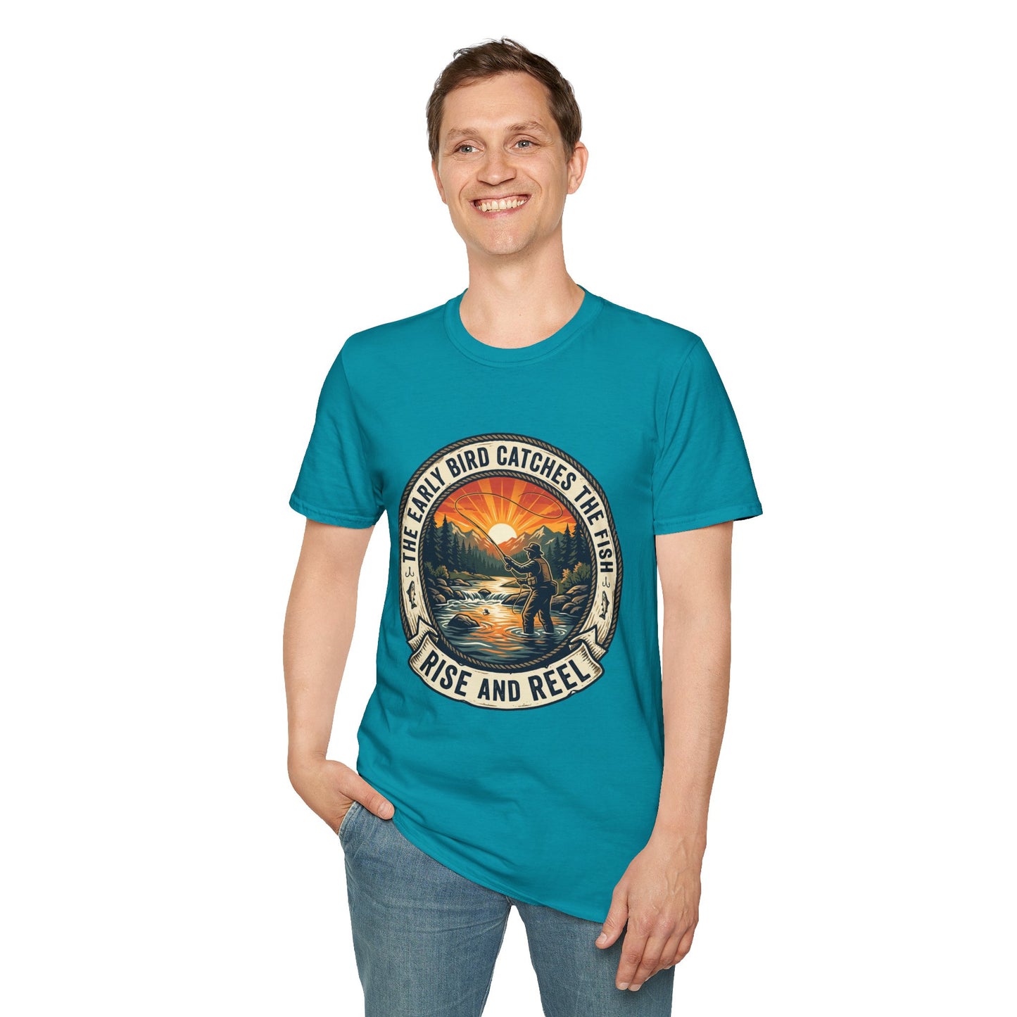 Sunrise Angler T-Shirt Modify