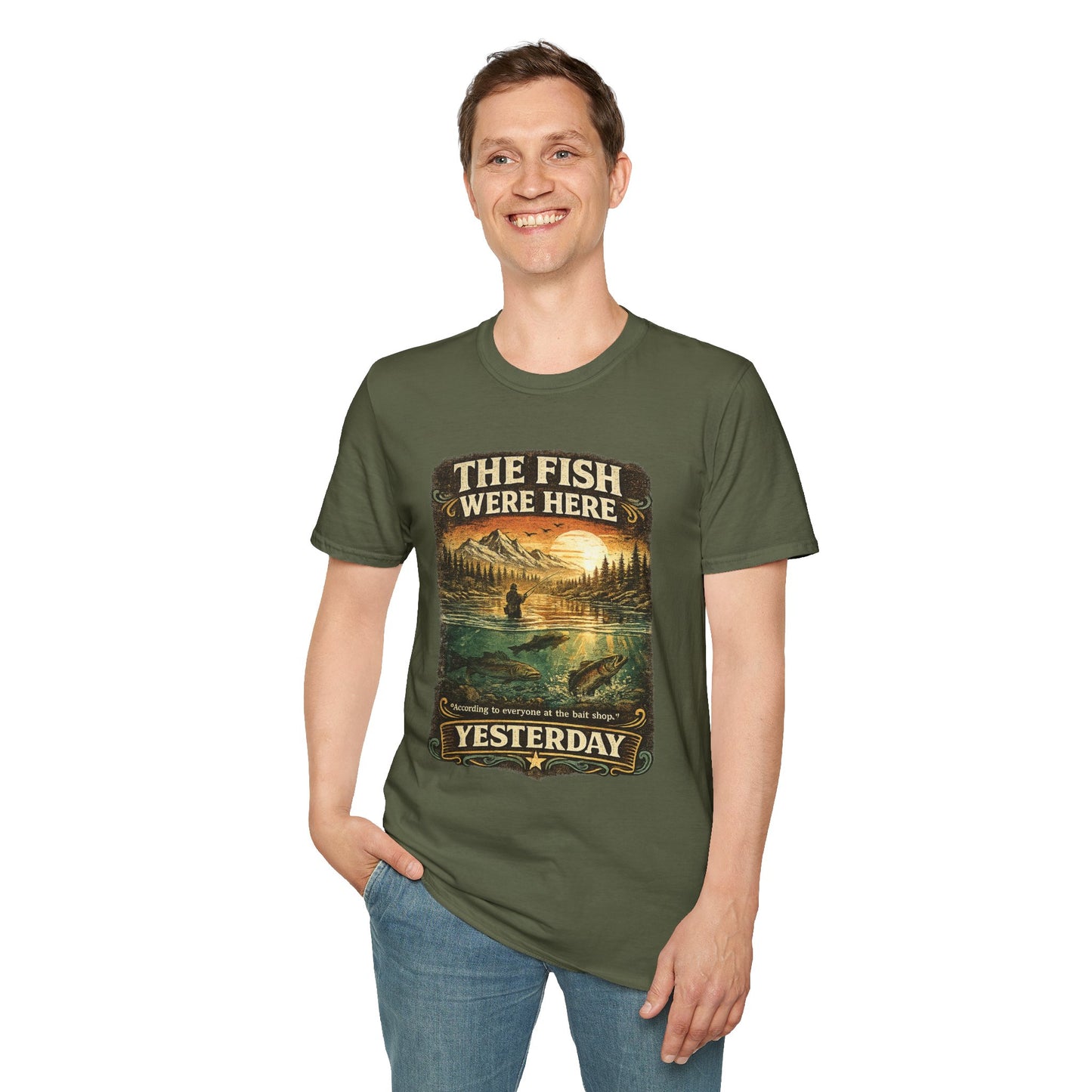The Fish Were Here Yesterday T-Shirt