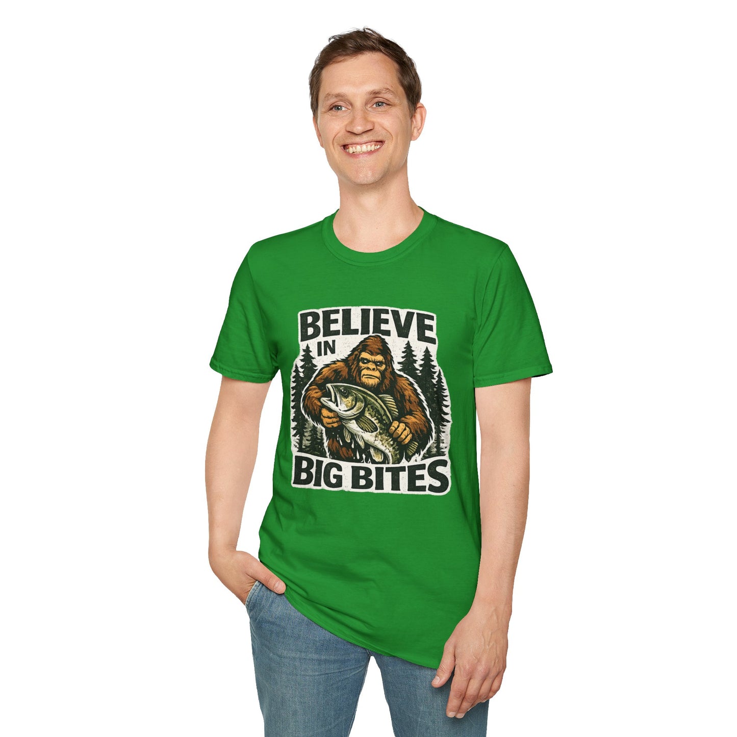 Big Foot Believe in Big Bites T-Shirt