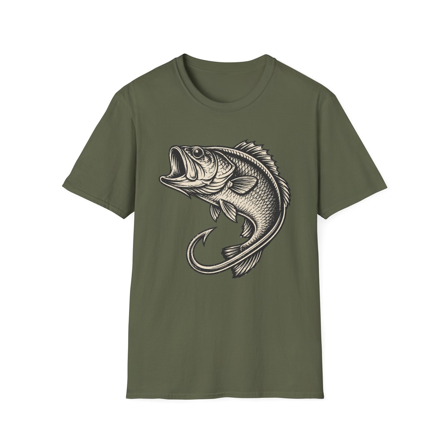 Retro Hook and Bass T-Shirt