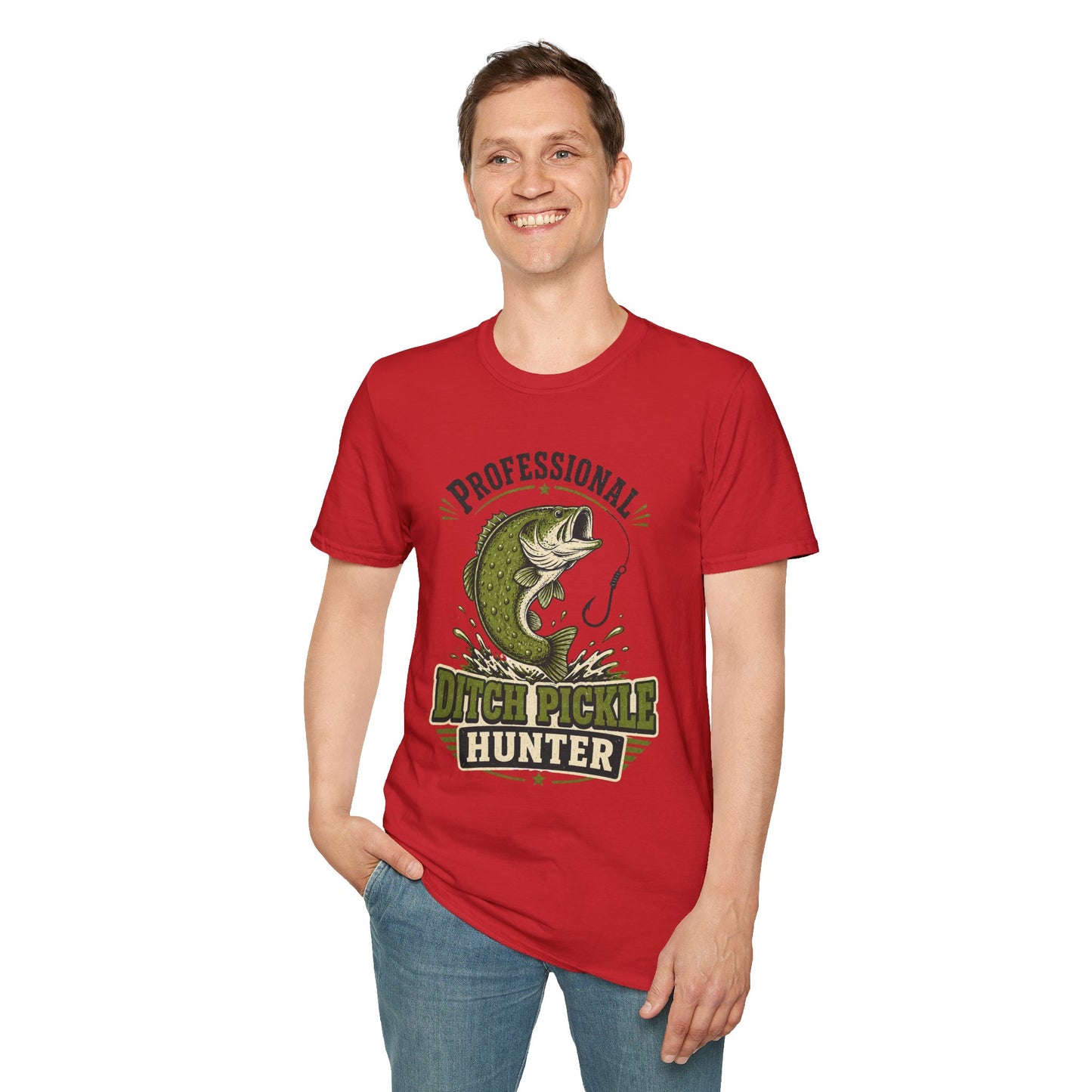 Professional Largemouth Pickerel Hunter T-Shirt Modify