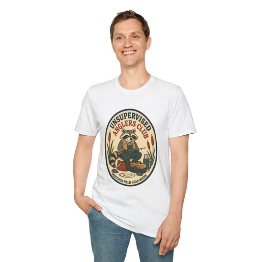 Unsupervised Anglers Club T-Shirt Modify