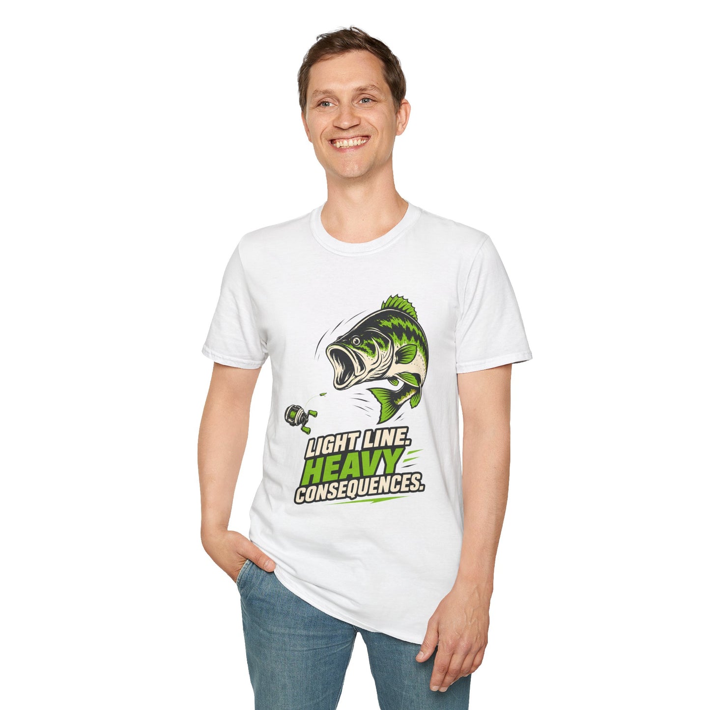 Light Line, Heavy Consequences T-Shirt Modify