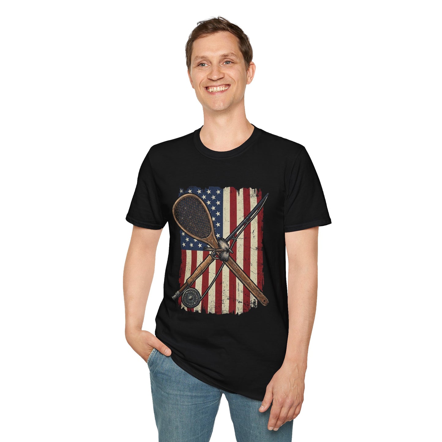 American Flag T-Shirt Modify