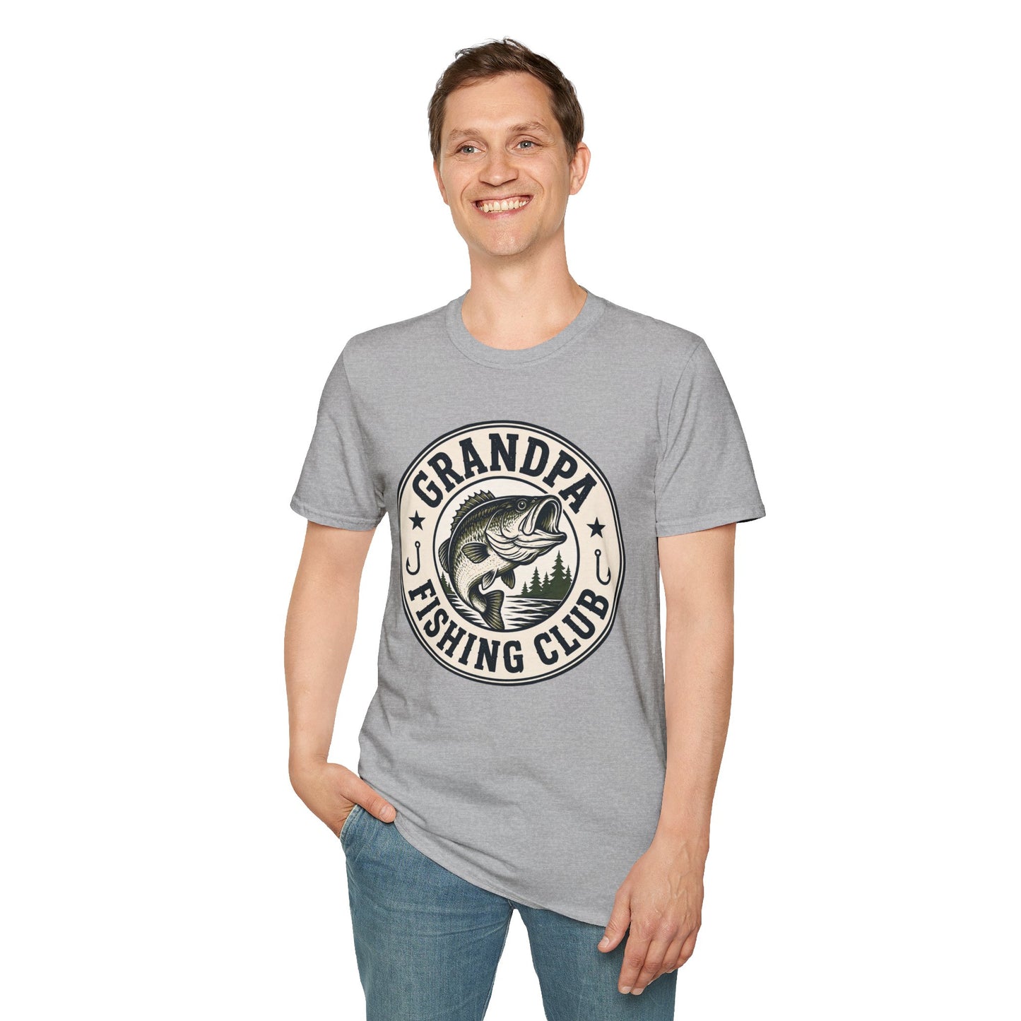 Grandpa Fishing Club T-Shirt