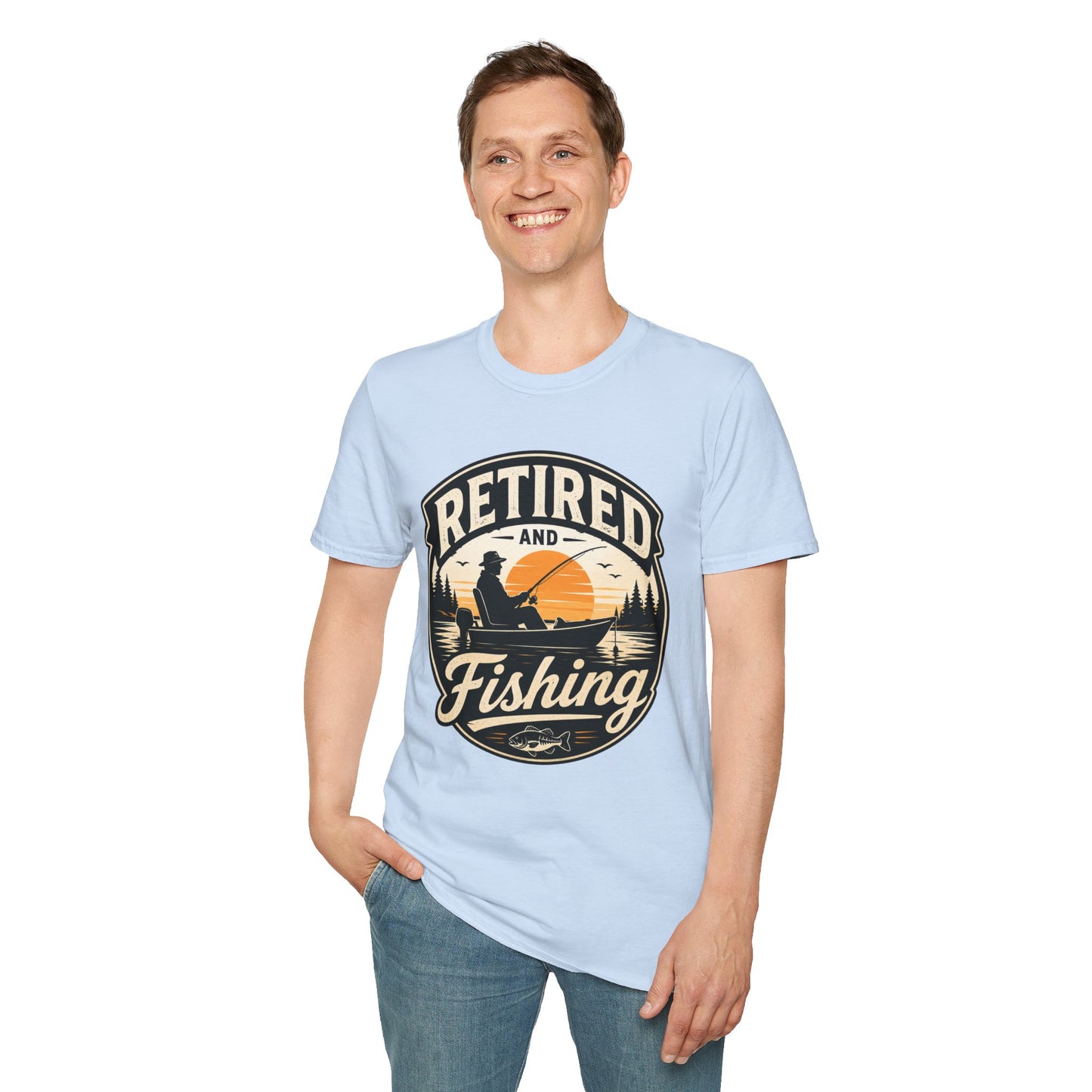 Retired and Fishing T-Shirt