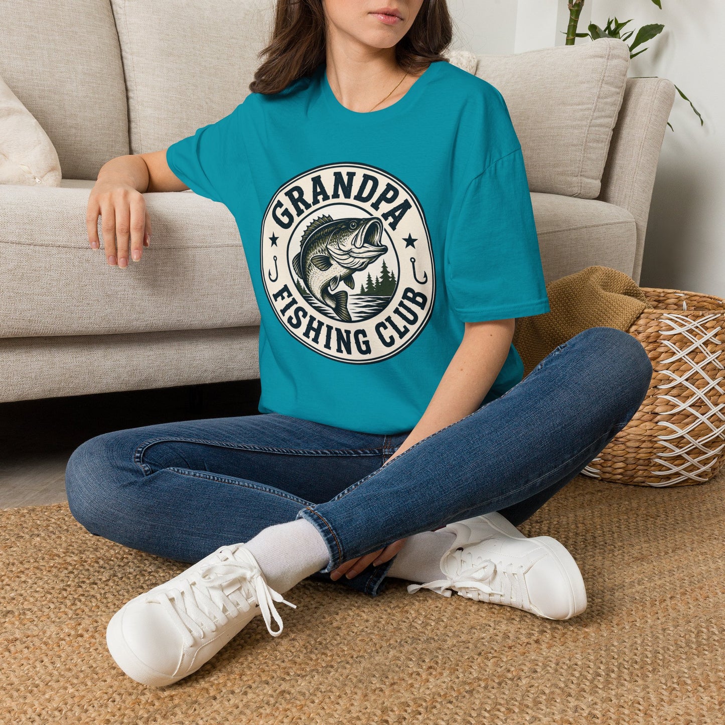 Grandpa Fishing Club T-Shirt
