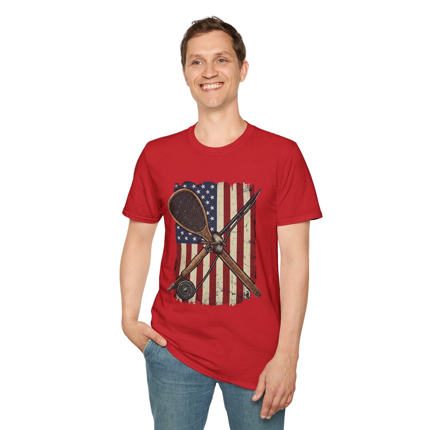 American Flag T-Shirt Modify